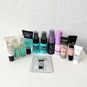 Benefit Face Primer Setting Spray Makeup Urban Decay Milk Smashbox Tarte ELF